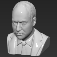 Prince William bust 3D printing ready stl obj - Thumbnail 8
