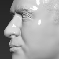 Prince William bust 3D printing ready stl obj - Thumbnail 11
