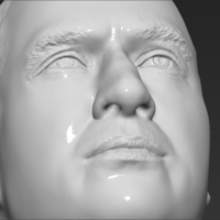 Prince William bust 3D printing ready stl obj - Thumbnail 12