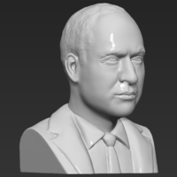 Prince William bust ready for full color 3D printing - Thumbnail 16
