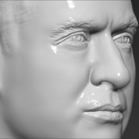 Prince William bust ready for full color 3D printing - Thumbnail 19