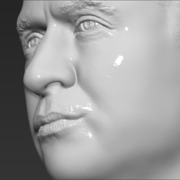 Prince William bust ready for full color 3D printing - Thumbnail 20