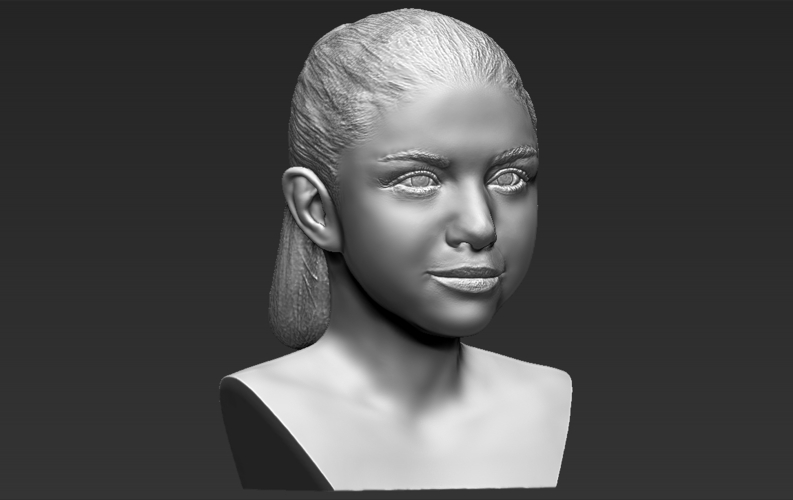 Selena Gomez bust 3D printing ready stl obj 3D Print 232759