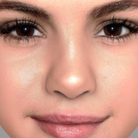 Selena Gomez bust ready for full color 3D printing - Thumbnail 7