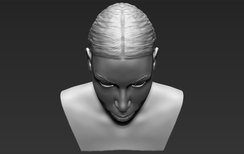 Kim Kardashian bust 3D printing ready stl obj 3D Print 232802