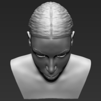 Kim Kardashian bust 3D printing ready stl obj - Thumbnail 10