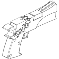 Small Panty Cosplay Gun 3D Printing 232810