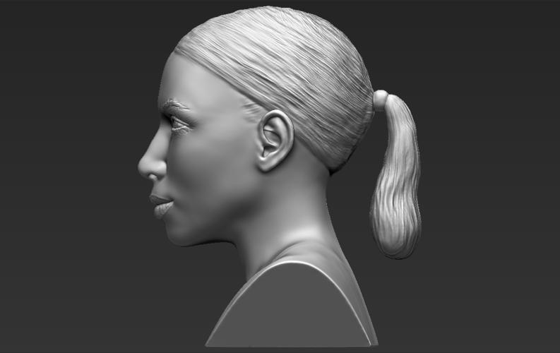 Kim Kardashian bust ready for full color 3D printing 3D Print 232825