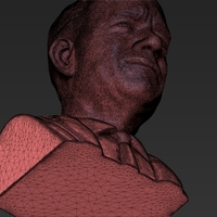 Tom Hanks bust 3D printing ready stl obj - Thumbnail 14