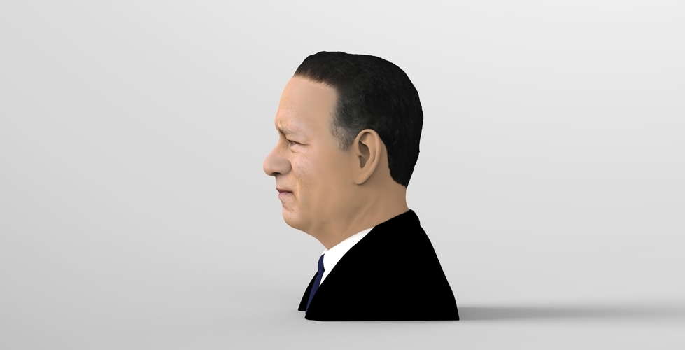 Tom Hanks bust ready for full color 3D printing 3D Print 232851