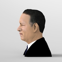 Tom Hanks bust ready for full color 3D printing - Thumbnail 3