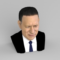 Tom Hanks bust ready for full color 3D printing - Thumbnail 6