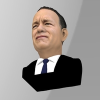 Tom Hanks bust ready for full color 3D printing - Thumbnail 9