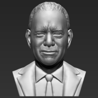Tom Hanks bust ready for full color 3D printing - Thumbnail 12