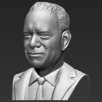 Tom Hanks bust ready for full color 3D printing - Thumbnail 13