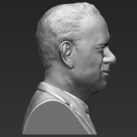 Tom Hanks bust ready for full color 3D printing - Thumbnail 15