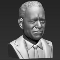 Tom Hanks bust ready for full color 3D printing - Thumbnail 16
