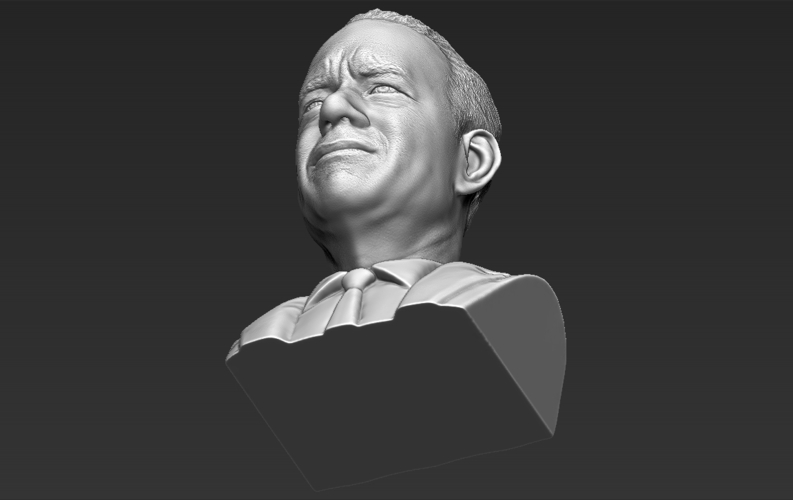 Tom Hanks bust ready for full color 3D printing 3D Print 232867