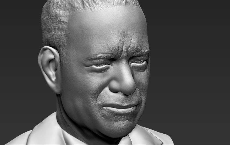 Tom Hanks bust ready for full color 3D printing 3D Print 232868