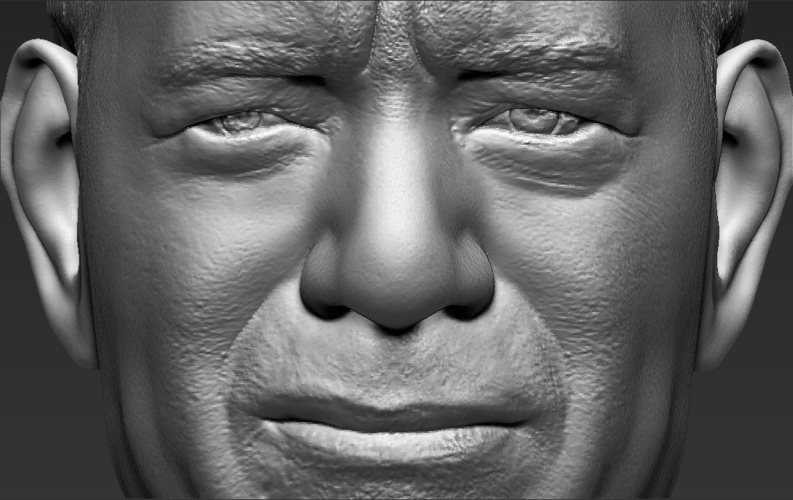 Tom Hanks bust ready for full color 3D printing 3D Print 232869