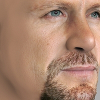 Stone Cold Steve Austin bust ready for full color 3D printing - Thumbnail 10