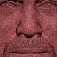 Stone Cold Steve Austin bust ready for full color 3D printing - Thumbnail 22