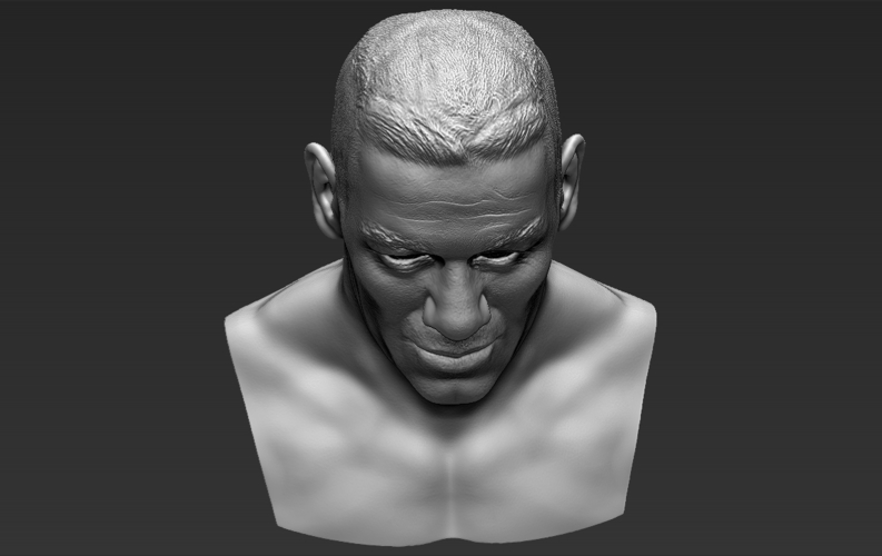 John Cena bust 3D printing ready stl obj 3D Print 232923