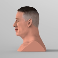 John Cena bust ready for full color 3D printing - Thumbnail 6