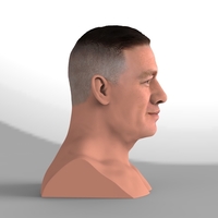 John Cena bust ready for full color 3D printing - Thumbnail 7