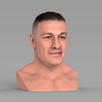 John Cena bust ready for full color 3D printing - Thumbnail 8