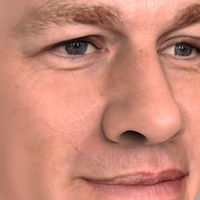 John Cena bust ready for full color 3D printing - Thumbnail 12