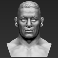John Cena bust ready for full color 3D printing - Thumbnail 14