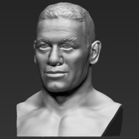 John Cena bust ready for full color 3D printing - Thumbnail 15