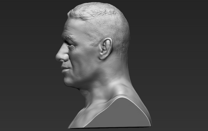 John Cena bust ready for full color 3D printing 3D Print 232947