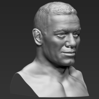 John Cena bust ready for full color 3D printing - Thumbnail 18