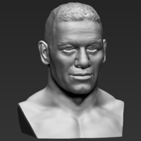 John Cena bust ready for full color 3D printing - Thumbnail 19