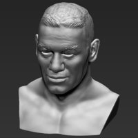 John Cena bust ready for full color 3D printing - Thumbnail 20