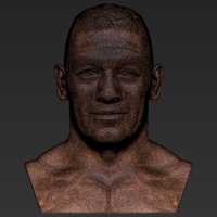 John Cena bust ready for full color 3D printing - Thumbnail 24