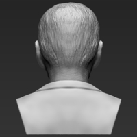 Prince Philip bust 3D printing ready stl obj - Thumbnail 4