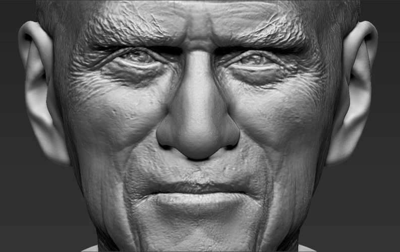 Prince Philip bust ready for full color 3D printing 3D Print 232990