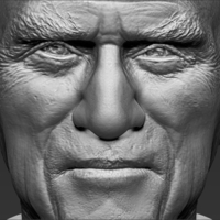 Prince Philip bust ready for full color 3D printing - Thumbnail 18
