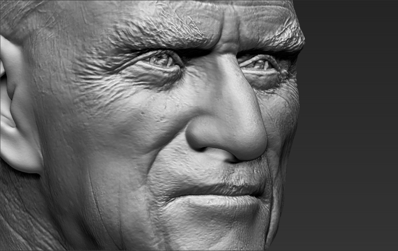 Prince Philip bust ready for full color 3D printing 3D Print 232991