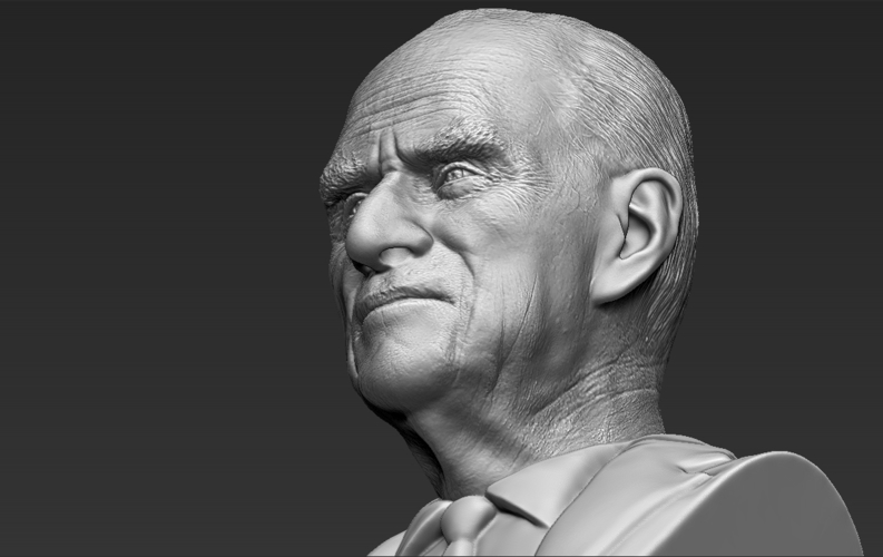 Prince Philip bust ready for full color 3D printing 3D Print 232995