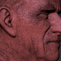 Prince Philip bust ready for full color 3D printing - Thumbnail 24