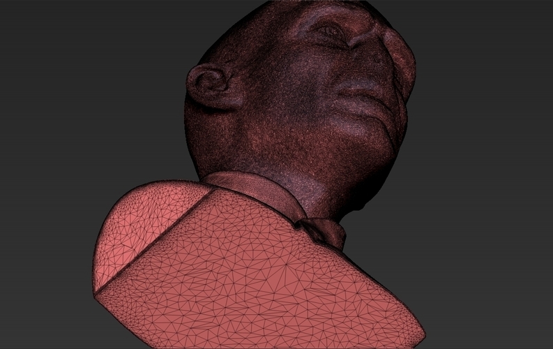 Lord Voldemort bust 3D printing ready stl obj 3D Print 233035