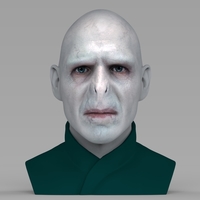 Small Lord Voldemort bust ready for full color 3D printing 3D Printing 233036