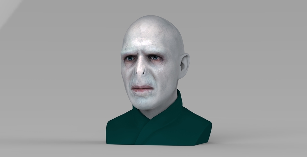 Lord Voldemort bust ready for full color 3D printing 3D Print 233037