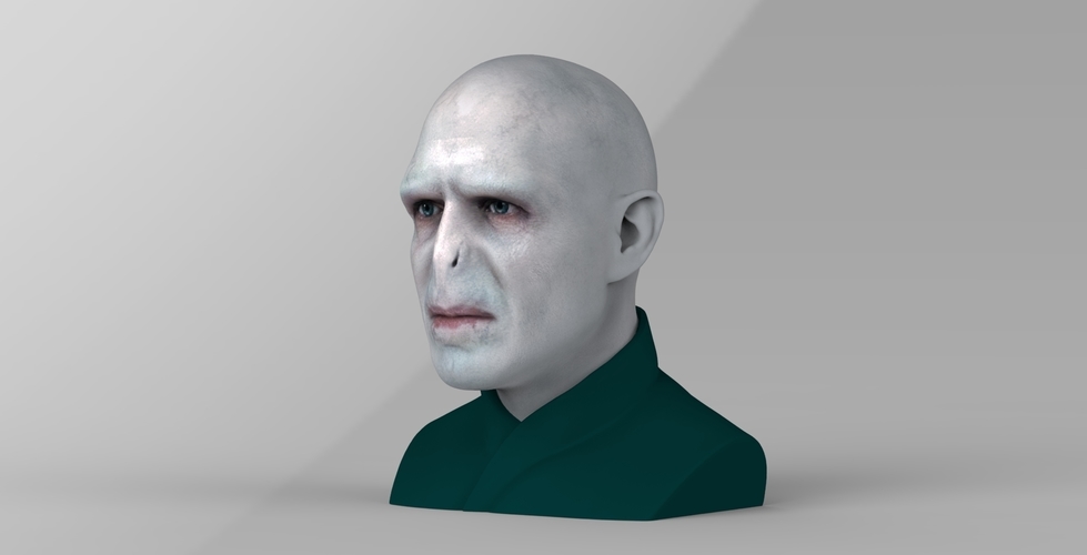 Lord Voldemort bust ready for full color 3D printing 3D Print 233038