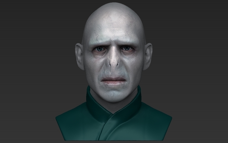 Lord Voldemort bust ready for full color 3D printing 3D Print 233042