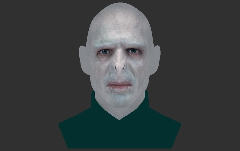 Lord Voldemort bust ready for full color 3D printing 3D Print 233043